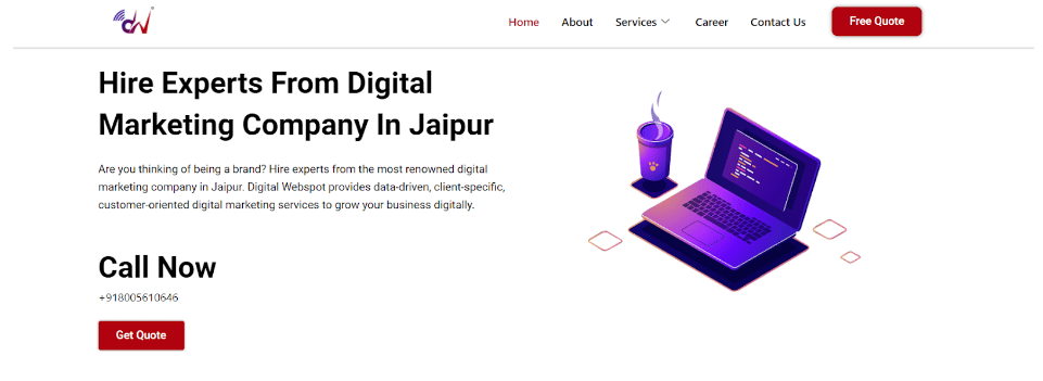 Digital Webspot Overview - Best Digital Marketing Agency In Jaipur